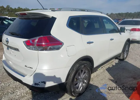 2016 Nissan Rogue Sl из США, поврежденный, VIN 5N1AT2MV3GC749022